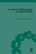 Read Pdf A Critical Bibliography of Daniel Defoe