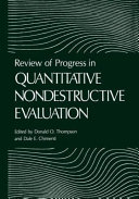 Read Pdf Review of Progress in Quantitative Nondestructive Evaluation