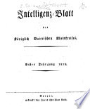Intelligenzblatt des Rheinkreises