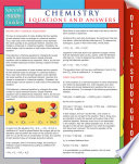 Chemistry Equations And Answers Speedy Study Guides 