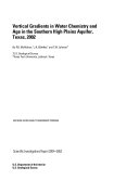 Read Pdf Vertical gradients in water chemistry and age in the southern High Plains aquifer, Texas, 2002