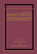 Read Pdf Handbook of Adult Development