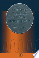 Ultrasonic Techniques For Fluids Characterization