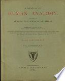 A System Of Human Anatomy Histology By E O Shakespeare