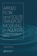 Read Pdf Applied Flow and Solute Transport Modeling in Aquifers