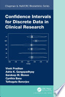 Confidence Intervals For Discrete Data In Clinical Research