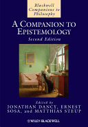 Read Pdf A Companion to Epistemology