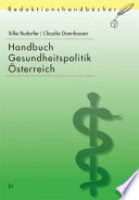 Handbuch Gesundheitspolitik Österreich