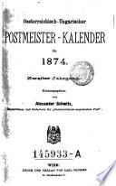 Postmeister-Vereins-Kalender