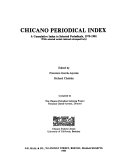 Chicano Periodical Index