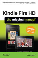 Read Pdf Kindle Fire HD: The Missing Manual
