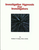 Investigative Hypnosis for Investigators pdf