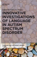 Read Pdf Innovative Investigations of Language in Autism Spectrum Disorder
