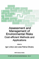 Read Pdf Assessment and Management of Environmental Risks