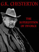 Read Pdf The Superstition of Divorce