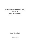 Radargrammetric image processing
