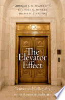 Morgan L. W. Hazelton et al., "The Elevator Effect: Contact and Collegiality in the American Judiciary" (Oxford UP, 2023)