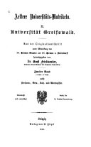 Aeltere Universitätsmatrikeln: Bd. 1646-1700