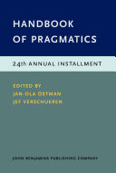 Read Pdf Handbook of Pragmatics