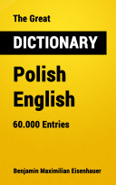 The Great Dictionary Polish - English