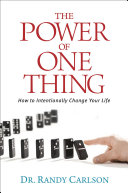 The Power of One Thing Book