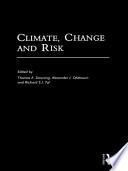 Climate  Change and Risk