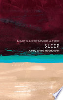 Sleep  A Very Short Introduction Book