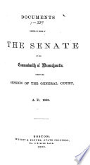 Documents Printed by Order of the Senate     Book