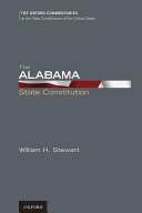 The Alabama State Constitution Book
