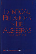 Read Pdf Identical Relations in Lie Algebras
