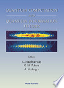 Quantum Computation and Quantum Information Theory