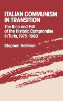 Italian Communism in Transition [Pdf/ePub] eBook