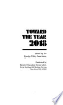 Toward the Year 2018 PDF Book By N.a