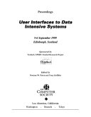 User Interfaces to Data Intensive Systems