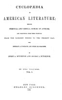 Cyclopædia of American Literature