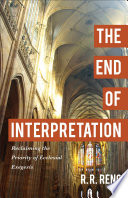 The End of Interpretation Book