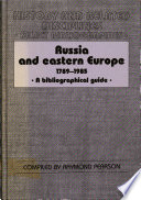 Russia and Eastern Europe  1789 1985 Book