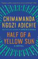 Half of a Yellow Sun Book Chimamanda Ngozi Adichie