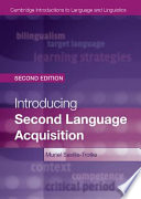 Introducing Second Language Acquisition Book