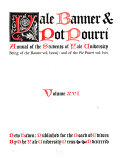 The Yale Banner and Pot Pourri