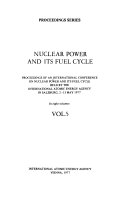 Nuclear Power and Its Fuel Cycle