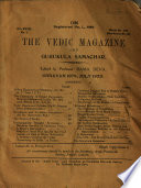 Vedic magazine and Garukula Samachar