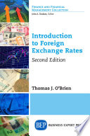 Introduction to Foreign Exchange Rates  Second Edition