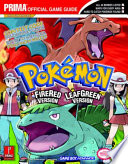 Firered official game guide Book