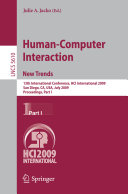 Human-Computer Interaction. New Trends