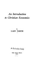 An Introduction to Christian Economics