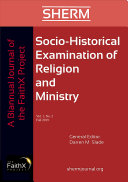 Socio-Historical Examination of Religion and Ministry, Volume 1, Issue 2 Pdf/ePub eBook