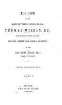 The Works of the Right Reverend Father in God, Thomas Wilson ...