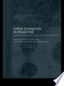State Formation In Palestine