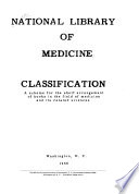 National Library of Medicine Classification